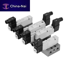 Spool pneumatic directional control valve 70 seriespneumatically-operatedsolenoid-operated5/2-way