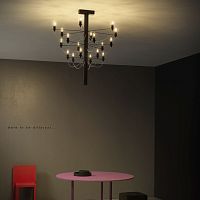 Contemporary chandelier SCARbrassironcommercial