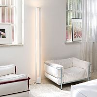 Contemporary light column TRUcast aluminumextruded aluminummethacrylate