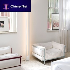 Contemporary light column TRUcast aluminumextruded aluminummethacrylate