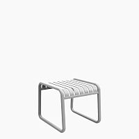 Contemporary side table Brighton aluminiumaluminum baserectangular