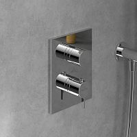 Shower mixer tap CONUM : TVS127002000XXwall-mountedthermostaticbrass
