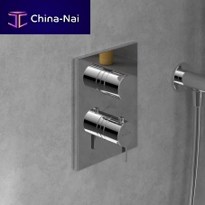 Shower mixer tap CONUM : TVS127002000XXwall-mountedthermostaticbrass
