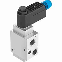 Solenoid-operated pneumatic directional control valve VOFC spoolpoppetrotary