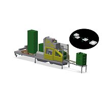 Automatic case erector Boxer+for the food industry