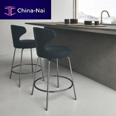 Contemporary bar chair Papilioindoorfabricleather