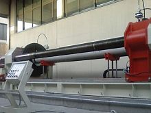 Hydrostatic testing machine 3951480automaticfor pipehorizontal