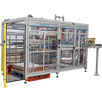Layer palletizer ECAM-Etraymotorizedsemi-automatic