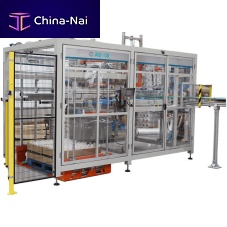 Layer palletizer ECAM-Etraymotorizedsemi-automatic