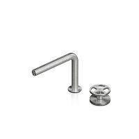 Washbasin mixer tap QTH-2051 + QDS-0101countertopstainless steelbathroom