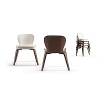 Contemporary dining chair BOOM Uindoorwoodenupholstered