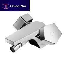 Double-handle bidet mixer tap PARK: 67535 countertopmetalbathroom