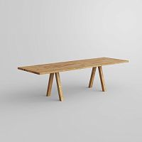 Original design dining table PAPILIO SIMPLEoakoiled woodoak base