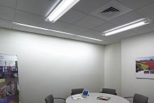 Recessed ceiling light fixture AERIALsurface-mountedfluorescentlinear