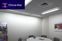 Recessed ceiling light fixture AERIALsurface-mountedfluorescentlinear