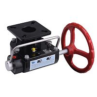 Manual valve actuator JHM seriesrotaryworm gearIP67