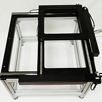 Large aperture positioning system F-S300x300-A300x300J2-axismulti-axisportal