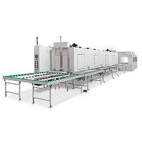 Chain conveyor for the pharmaceutical industryfloor-standinghorizontal