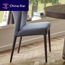 Contemporary dining chair CIRCO / CIRCAindoorfabricbeech base