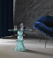 Original design side table IL PAESE DELLE MERAVIGLIEglassroundhome