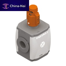Shut-off valve Airpluspistonmanualpneumatic