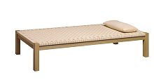 Contemporary daybed FK01 THEBANfabricleathersolid wood