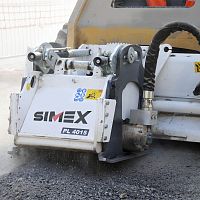 Skid steer loader cold planer PL 40.15compactfor asphalt