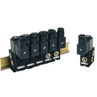 Poppet pneumatic directional control valve 110solenoid-operated3/2-way2/2-way