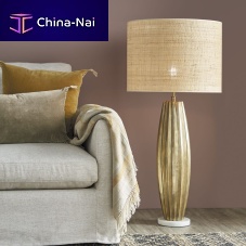 Floor lamp MALANAaluminummarbletraditional