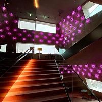 Surface-mounted light fixture DECOSTARRGBW LEDroundIP20