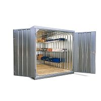 Intermodal storage container 194981Wgalvanised steeltransportdouble door