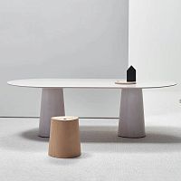 Contemporary table P.O.V. 464oakbeechAmerican walnut