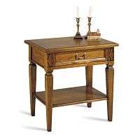 Directoire style side table 5374 Villa Borghesewood veneercherrywoodbeech base