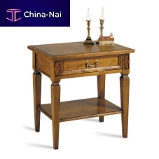 Directoire style side table 5374 Villa Borghesewood veneercherrywoodbeech base