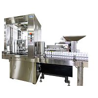 Automatic capping machine for cans