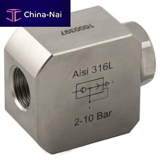 Compressed air relief valve 66050 seriesfor waterstainless steelplug