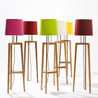 Floor-standing lamp GRACE PLUSglasscontemporarycorded
