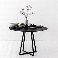 Contemporary dining table FAMILY oiled woodnatural oaksolid wood base
