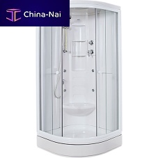 Corner hydromassage cabin MALAIKAglass