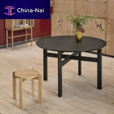 Contemporary dining table FjordashMDFash base