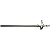 Filling pipe with pneumatic closure