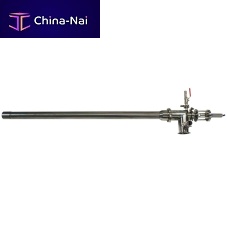 Filling pipe with pneumatic closure