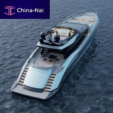Cruising super-yacht 104 REVhard-top4-cabindisplacement