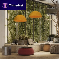Pendant lamp EVA acrylicopalcontemporary
