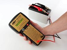 Voltage tester battery