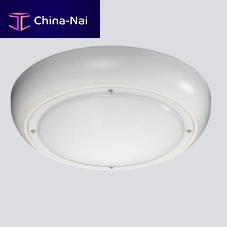 Surface-mounted light fixture CYMBAL ANTI-LIGATURELEDroundpolycarbonate