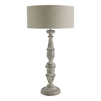 Table lamp AGATHEwoodentraditionalcorded