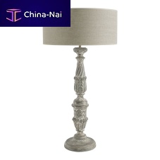 Table lamp AGATHEwoodentraditionalcorded
