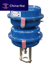 Electro-pneumatic valve actuator P/Rlinearmembrane
