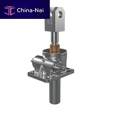 Trapezoidal screw jack W-SJK Baseworm gearbevel gearmotorized
